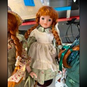 Anne of Green Gables Porcelain Collectible Doll